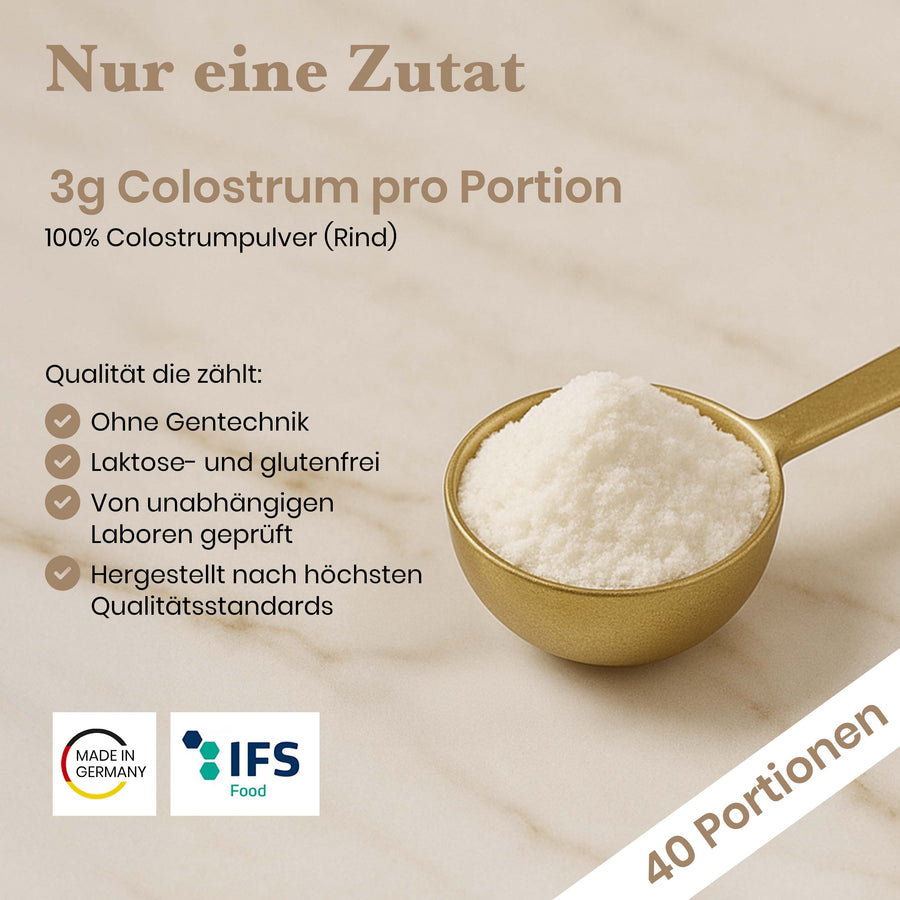 Colostrum Pulver - Neutral, 120g